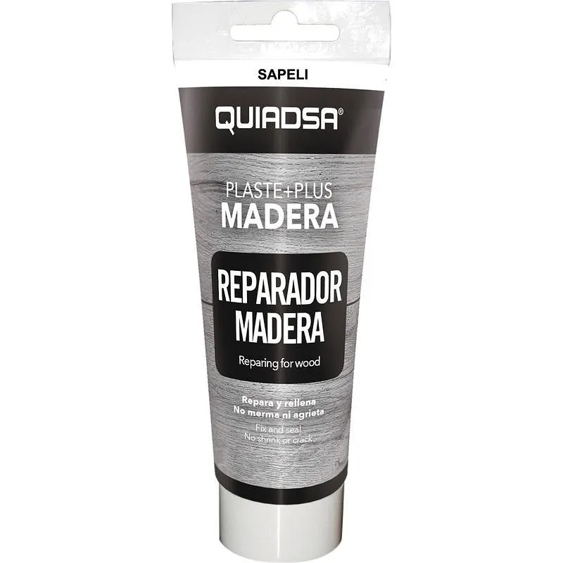 Compra MASILLA REPARACION MADERA PLASTE+PLUS 100 ML SAPELLI QUIADSA 52502232 al mejor precio