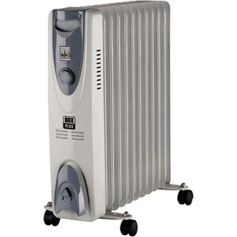 Compra RADIADOR ELECTRICO DE ACEITE 11 ELEMENTOS 2500W BOX PLUS 90179 al mejor precio