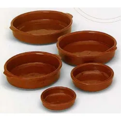 CAZUELA BARRO CIRCULAR 32...