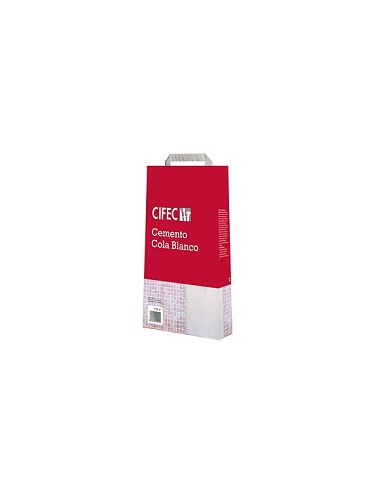 Compra Cemento cola blanco 5 kg CIFEC 8-654/5 al mejor precio
