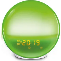 Compra LAMPARA DESPERTADOR LUZAMBIENTE MUVIT IO ABS BL MIOLAMP005 R MUVIT IO MIOLAMP005 al mejor precio