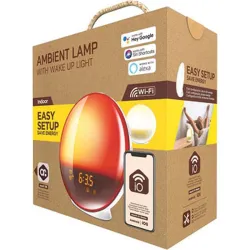 Compra LAMPARA DESPERTADOR LUZAMBIENTE MUVIT IO ABS BL MIOLAMP005 R MUVIT IO MIOLAMP005 al mejor precio