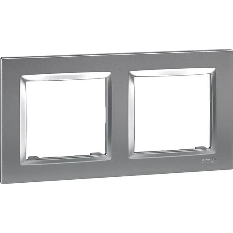 Compra MARCO 2 ELEMENTOS ALUMINIO SERIE 10 SIMON F1001620026 al mejor precio