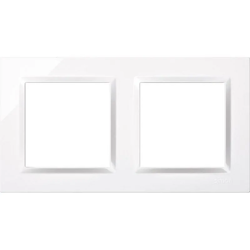 Compra MARCO 2 ELEMENTOS BLANCO SERIE 10 SIMON F1001620030 al mejor precio