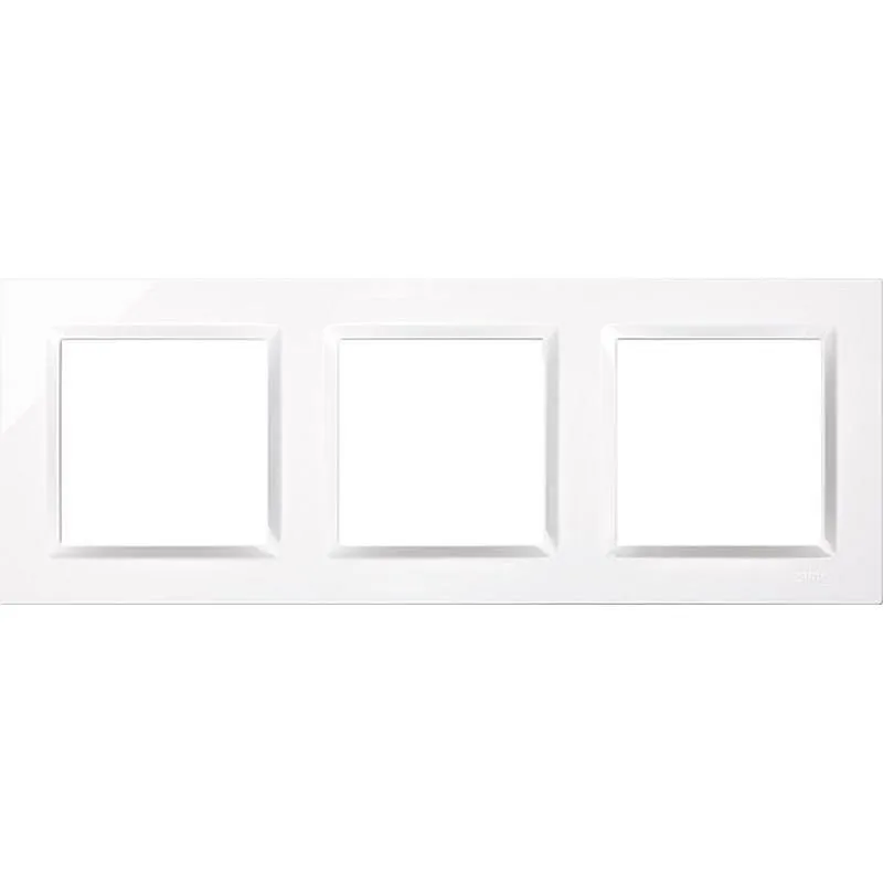 Compra MARCO 3 ELEMENTOS BLANCO SERIE 10 SIMON F1001630030 al mejor precio