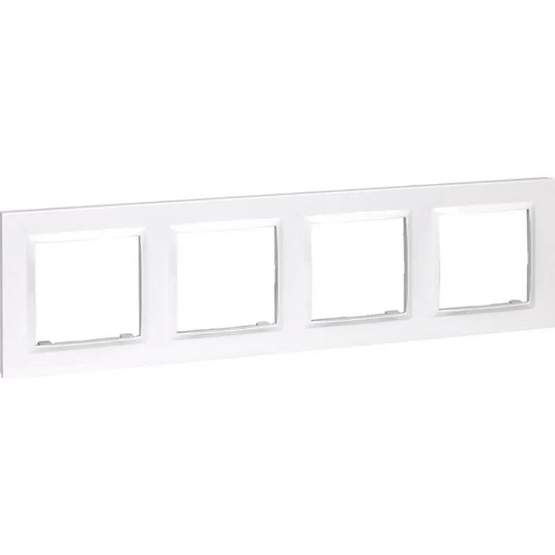 Compra MARCO 4 ELEMENTOS BLANCO SERIE 10 SIMON F1001640030 al mejor precio