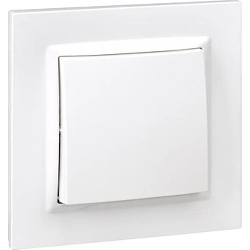 Compra PULSADOR BLANCO SERIE 10 SIMON F1090150030 al mejor precio