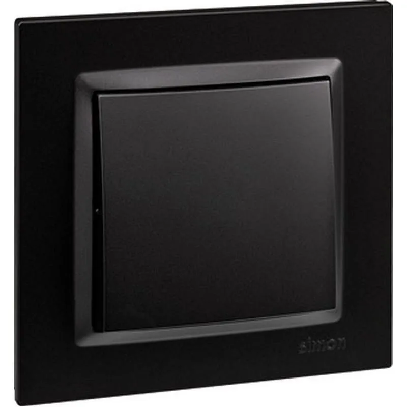 Compra INTERRUPTOR CONMUTADOR CRUCE NEGRO SERIE 10 SIMON F1090251038 al mejor precio