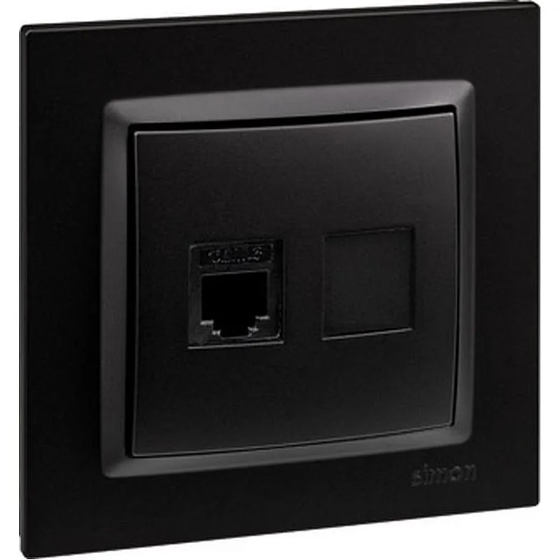 Compra BASE TELEFONO EMPOTRAR NEGRO SERIE 10 SIMON F1090480038 al mejor precio