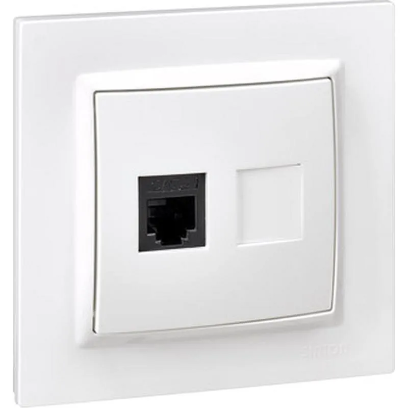 Compra BASE TELEFONO EMPOTRAR BLANCO SERIE 10 SIMON F1090480030 al mejor precio