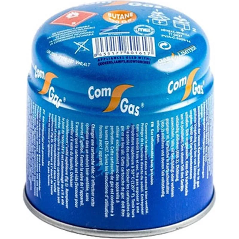 Compra CARTUCHO GAS PERFORABLE SIN VALVULA 190 GR COMGAS 1120V al mejor precio