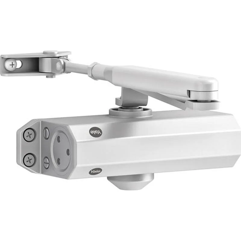 Compra CIERRAPUERTA 3500 BRAZO NORMAL FUERZA 2-4 BLANCO YALE 3500-0001-50 al mejor precio