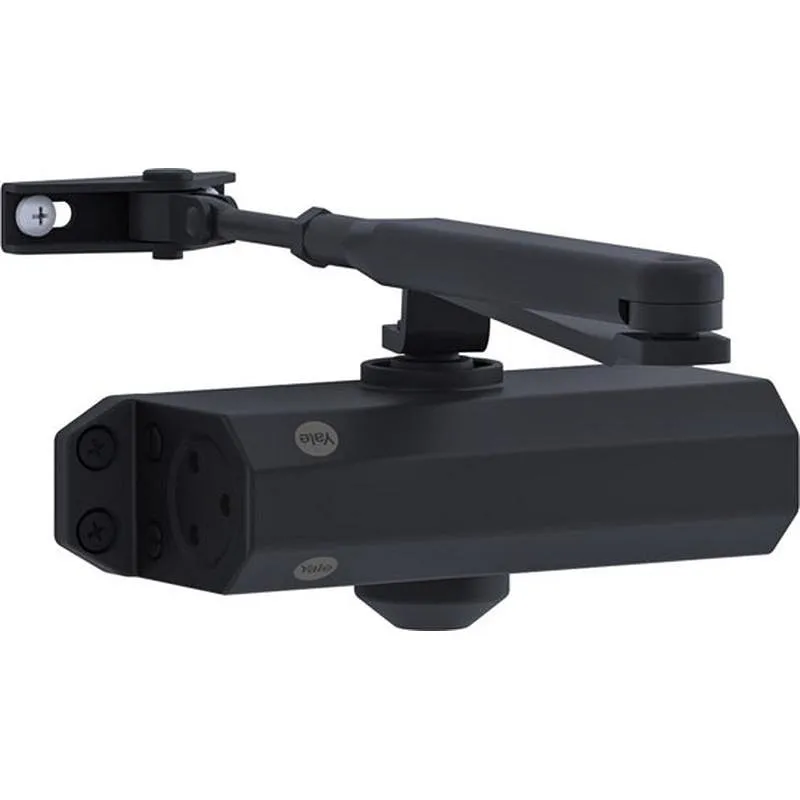 Compra CIERRAPUERTA 3500 BRAZO RETENEDOR FUERZA 2-4 NEGRO YALE 3500-0004-55 al mejor precio