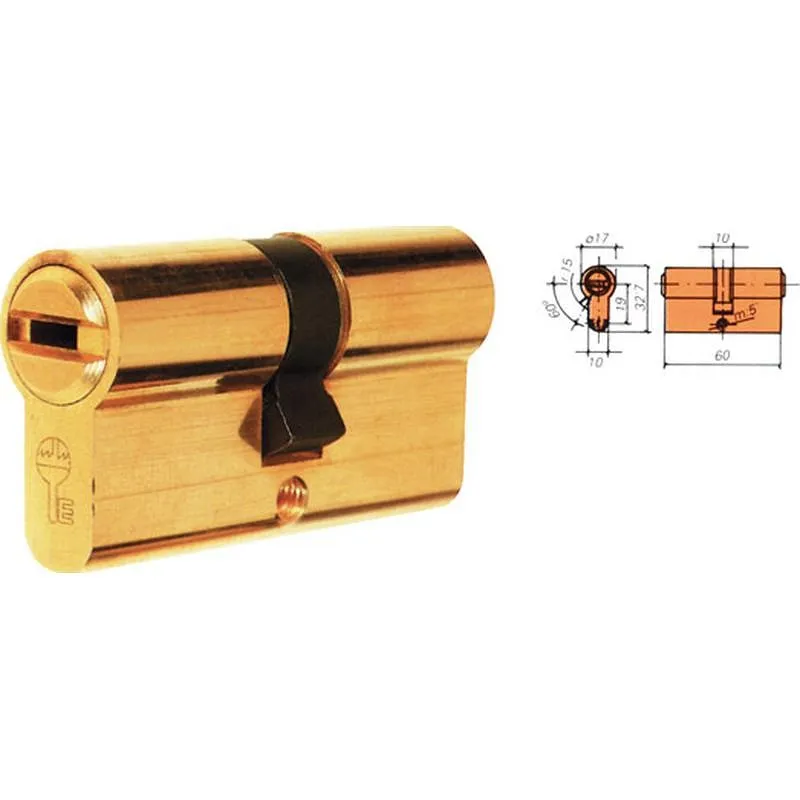 Compra CILINDRO DS10 LEVA LARGA 30-30 LATON, 5 LLAVES EZCURRA 1001161 al mejor precio