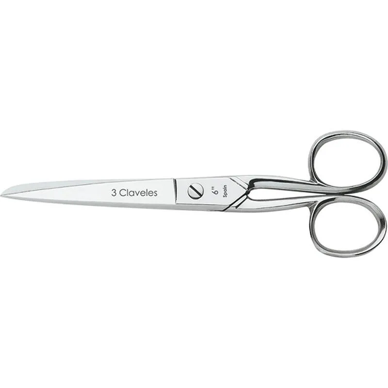 Compra TIJERA COSTURA NIQUELADA 5" 12,5 CM 3 CLAVELES 00017 al mejor precio