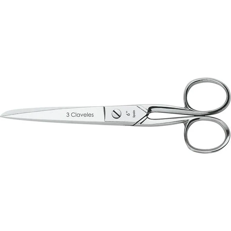 Compra TIJERA COSTURA NIQUELADA 5,5" 14 CM 3 CLAVELES 00018 al mejor precio