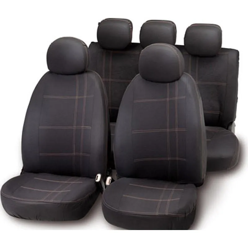 Compra FUNDA ASIENTO AUTO NEG/GR EMBROIDERY BOTTARI BOTTARI 10028 al mejor precio