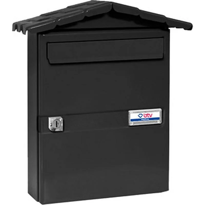 Compra BUZON EXTERIOR ACERO CHALET NEGRO BTV 2111 al mejor precio