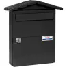 Compra BUZON EXTERIOR ACERO CHALET NEGRO BTV 2111 al mejor precio