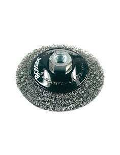 Compra Cepillo circular conico pua acero m14 diámetro 100 x 10/0,30 IRONSIDE 243004 al mejor precio