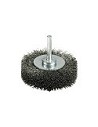 Compra Cepillo circular pua acero espiga 6 mm diámetro 70 x 18/0.30 IRONSIDE 243016 al mejor precio