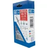 Compra REMACHE ESTANDAR CABEZA ALOMADA C.12 diametro 4,0 X 12 MM, ALUMINIO/ACERO 45 UDS BRALO EB1040004012 al mejor precio