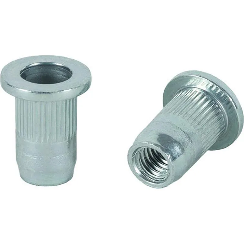 Compra TUERCA RANURADA CABEZA ANCHA FONDO ABIERTO M 8 ACERO CINCADO 45 UDS BRALO EB371108011 al mejor precio