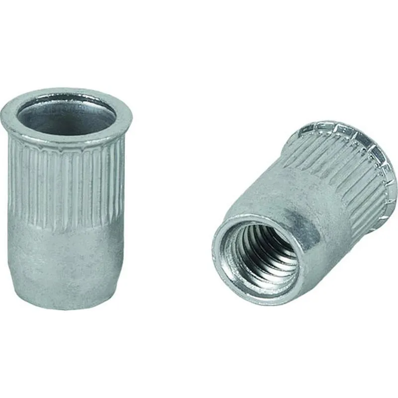 Compra TUERCA RANURADA CABEZA BAJA FONDO ABIERTO M 8 ACERO CINCADO 45 UDS BRALO EB371208011 al mejor precio