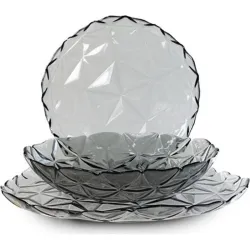 VAJILLA 18 PZAS CRISTAL...