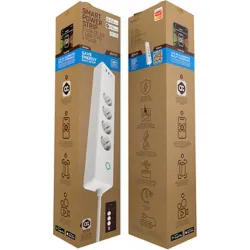 Compra MUVIT IO REGLETA WIFI CON 4 TOMAS DE CORRIENTE, 2 ENCHUFE SMART WI-FI. APP MUVIT IO HOME (COMPATIBLE MUVIT IO MIOSTR002 al mejor precio