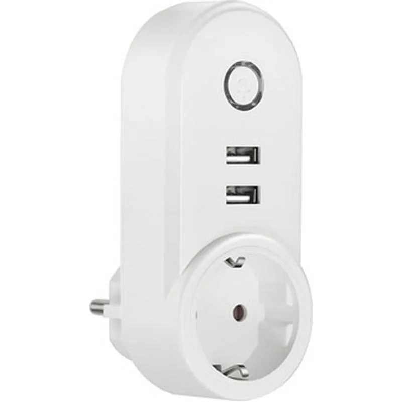 Compra MUVIT IO ENCHUFE INTELIGENTE WIFI CON 2 USB ENCHUFE SMART WI-FI. APP MUVIT IO HOME (COMPATIBLE MUVIT IO MIOSMP003 al mejor precio