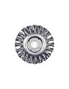 Compra Cepillo circular pua trenzada acero ø125 x 22,2/0.50 IRONSIDE 243001 al mejor precio