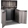 Compra COBERTIZO RESINA STORER PLUS 842 L 129,5X74,5 X111H TAUPE/MARRON TOOMAX 090 al mejor precio
