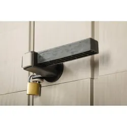 Compra COBERTIZO RESINA STORA WAY 1670 L ALTO 130 X 75,6 X 206,2H TAUPE/ANTRACITA TOOMAX 091 al mejor precio