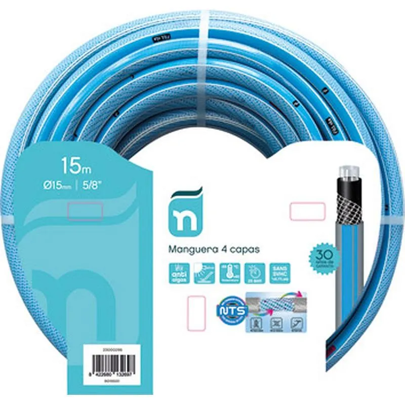 Compra MANGUERA 4 CAPAS NTS BY FITT diametro 19 MM 50 M NATUUR 23000300 al mejor precio