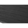 Compra MESA ALUMINIO POLYWOOD NEGRA/NEGRA 150 X 90 CM IMPORT 629017 al mejor precio