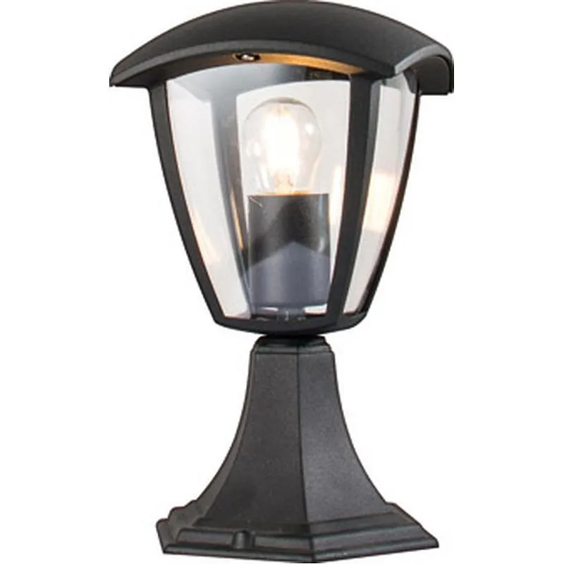 Compra SOBREMURO EXTERIOR IP44 DURHAM 1XE27 NEGRO SOBREMURO EXTERIOR IP44 DURHAM 1XE27 NEGRO ALUMINI CRISTALRECORD 07-280-01-180 al mejor precio