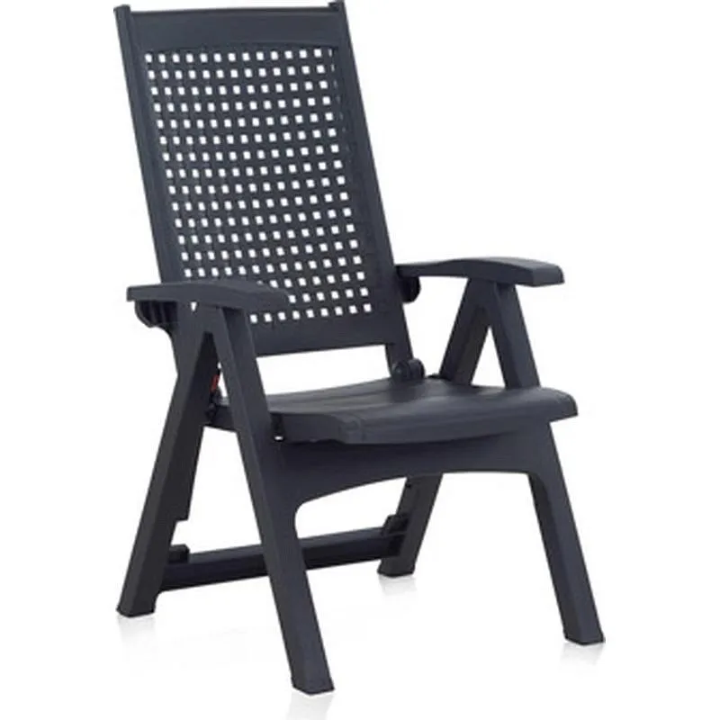 Compra SILLON POSICIONES RESINA METAL ANTRACITA SHAF 55351 al mejor precio