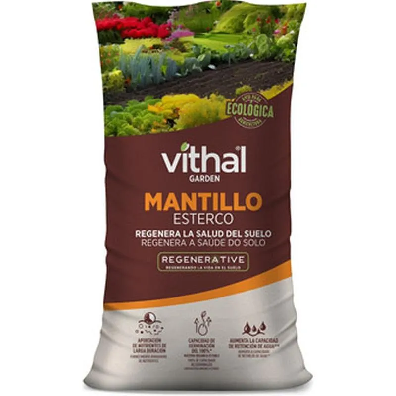 Compra MANTILLO REGENERATIVE CON MICORRIZAS 50 L VITHAL VG24076051 al mejor precio