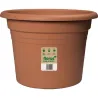 Compra MACETA REDONDA MEDITERRANEA diametro 25 CM TERRACOTA FLORUS 1004544 al mejor precio