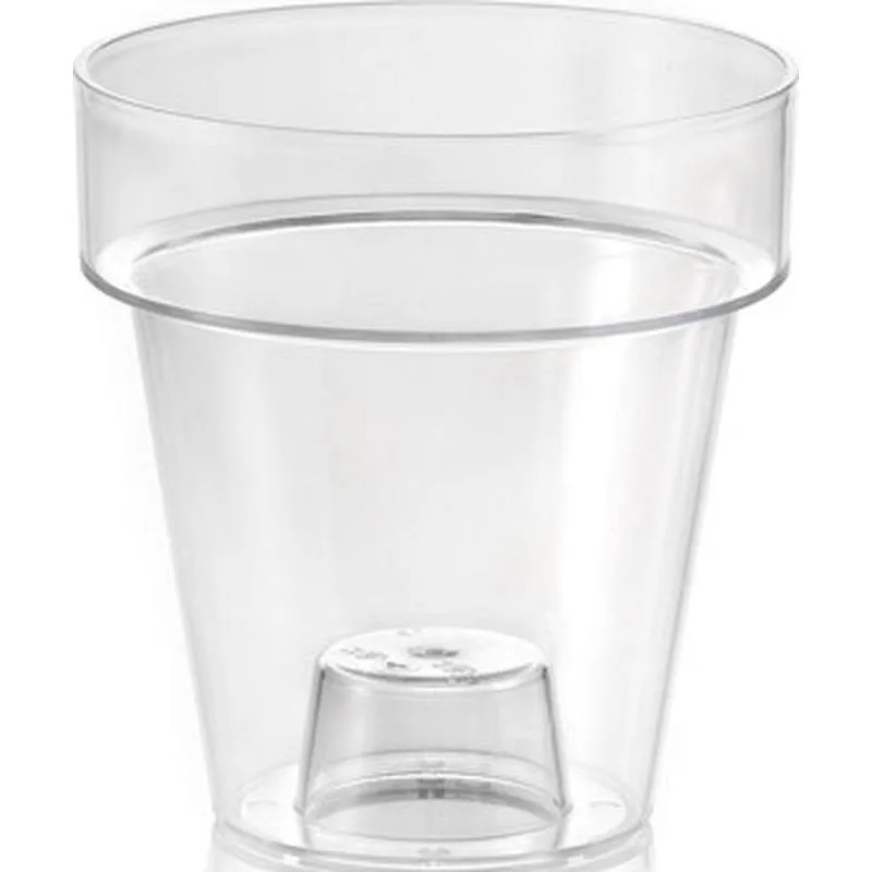 Compra JARDINERA TRANSPARENTE PORTO 20 diametro 20 CM 4 L TERA 08083020024 al mejor precio