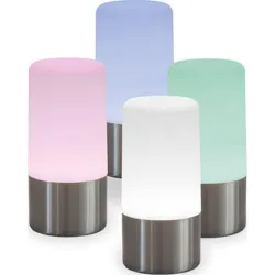 Compra LAMPARA SOBREMESA MAIA BATERIA RECARGABLE 19 X 9 CM 100 LM RGB GRIS ESPACIAL NEWGARDEN LUMMAI019GEWLNW al mejor precio