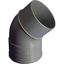 CODO EVACUACION PVC M-H 45º...