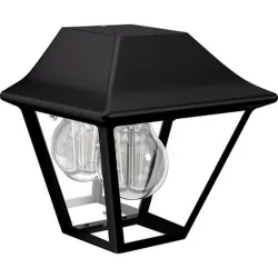 Compra APLIQUE ALPENGLOW NEGRO IP 44 SIN BOMBILLA PHILIPS 915005382001 al mejor precio
