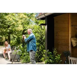 Compra APLIQUE DESCENDENTE ALPENGLOW NEGRO IP 44 SIN BOMBILLA PHILIPS 915005382101 al mejor precio