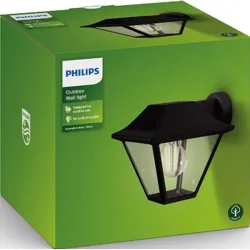 Compra APLIQUE DESCENDENTE ALPENGLOW NEGRO IP 44 SIN BOMBILLA PHILIPS 915005382101 al mejor precio