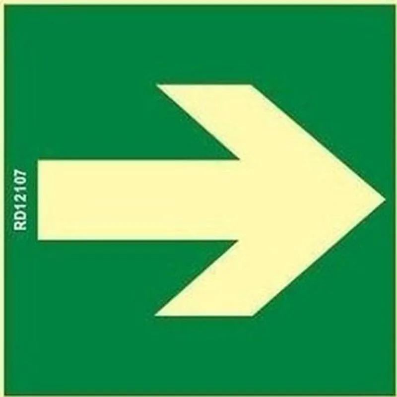 Compra SEÑAL FECHA BIDIRECCION DERECHA/IZQUIERDA 0,7MM CLASE B VISION 10M NORMALUZ B10100 al mejor precio