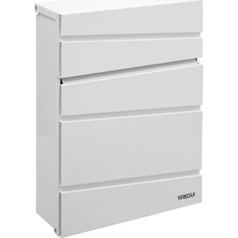 Compra BUZON EXTERIOR ACERO FLYSCH BLANCO 27,5 X 36,5 X 10 CM ARREGUI E6921 al mejor precio
