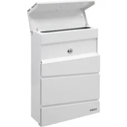 Compra BUZON EXTERIOR ACERO FLYSCH BLANCO 27,5 X 36,5 X 10 CM ARREGUI E6921 al mejor precio