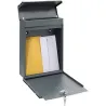 Compra BUZON EXTERIOR ACERO/INOX FLYSCH ANTRACITA/INOX 27,5 X 36,5 X 10 ARREGUI E6925 al mejor precio